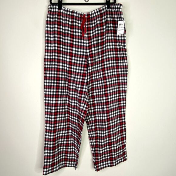 New Charter Club Flannel Plaid Pajama Pants Buffalo Check Women's Size XXL - Picture 1 of 7